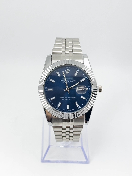 Erkaklar qol soati Datejust, metall remeshog, sovg’a qutisi va paketi bilan