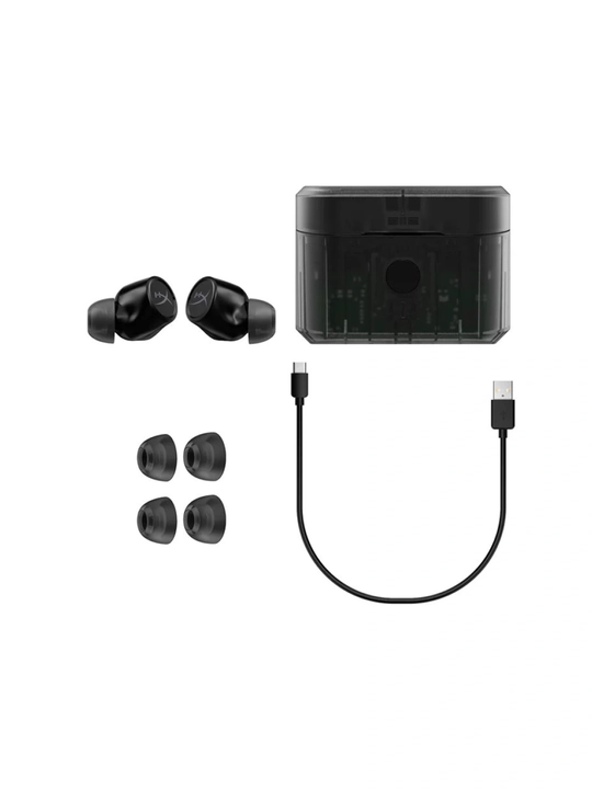 Simsiz TWS o'yin quloqchinlar mikrofonli HYPERX Cirro Buds Pro, Bluetooth 727A5AA