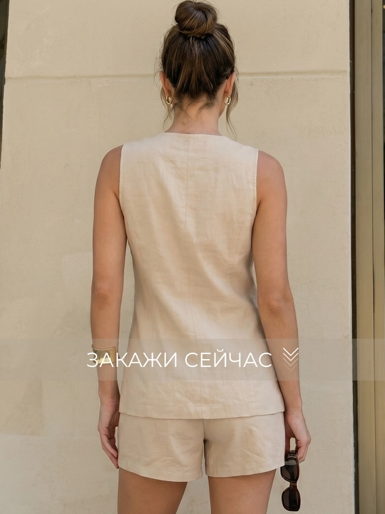 Женский летний костюм-двойка — UNCHA STORE