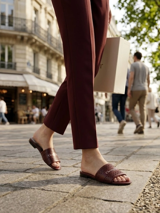 Christian dior nomli ayollar tapohkasi, yozgi qulay tapochka, yengil shippak, bejirim
