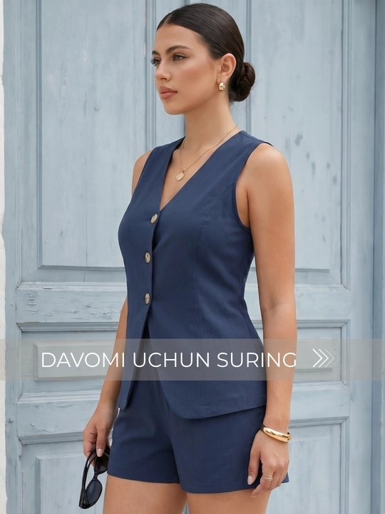 Ayollar yozgi ikki kishilik kostyumi — UNCHA STORE