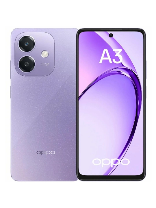 Smartfon OPPO A3 6/128GB, 6/256GB, 6.67" 90Hz, 5100mAh, 45W, harbiy standart, kafolatli