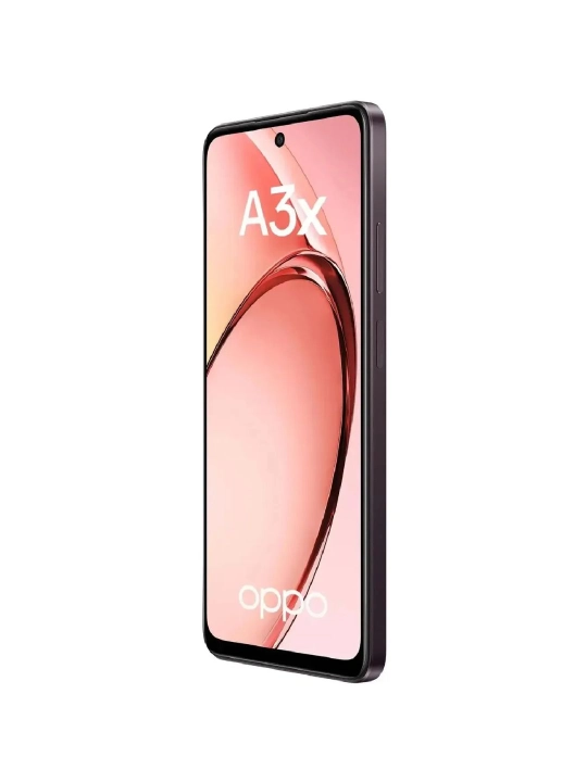 Smartfon OPPO A3x 4/128GB Red, 6.67" 90Hz, 5100mAh, 45W, harbiy standart, kafolatli