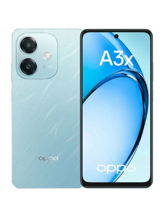 Smartfon OPPO A3x 4/128GB Red, 6.67" 90Hz, 5100mAh, 45W, harbiy standart, kafolatli