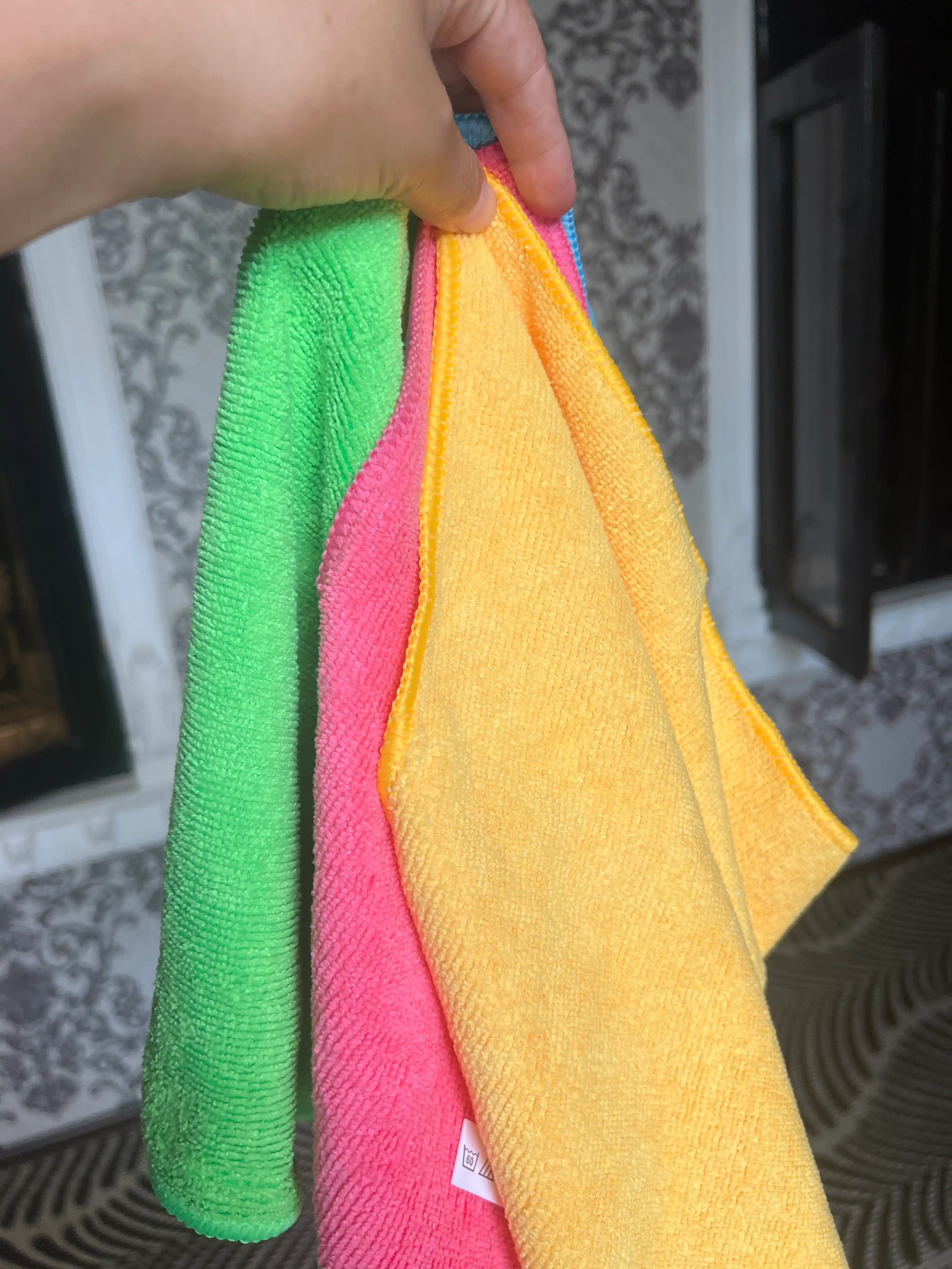 Набор салфеток Vileda Microfibre Colors, 4 шт, из микрофибры, для уборки
