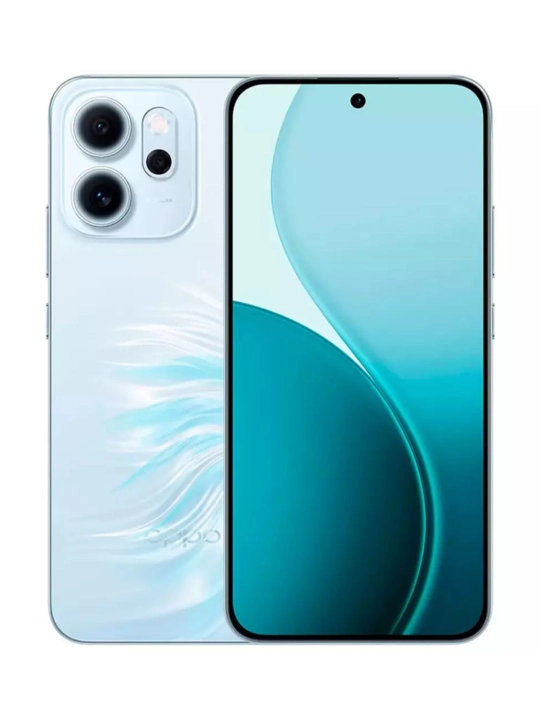 Смартфон Oppo Reno14F 8/256GB и 12/512GB Blue/Green с AMOLED экраном и NFC