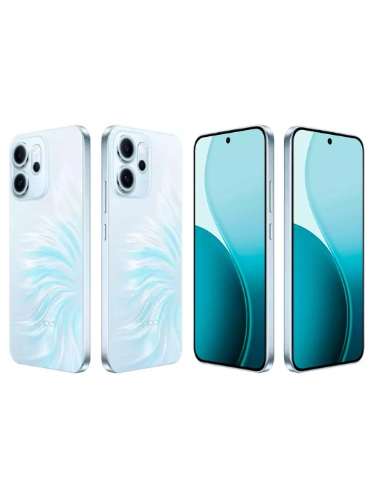 Смартфон Oppo Reno14F 8/256GB и 12/512GB Blue/Green с AMOLED экраном и NFC