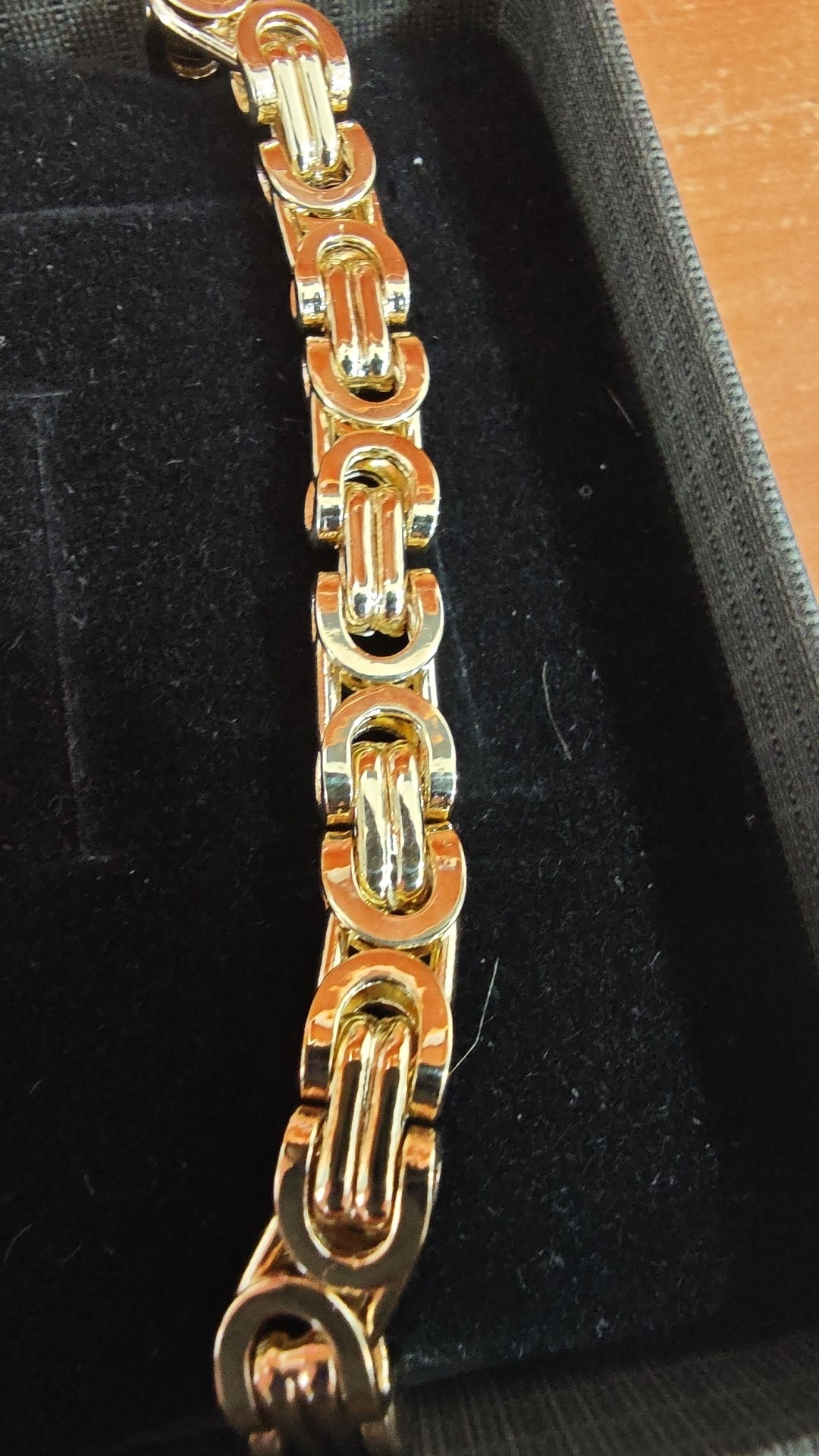 Золотой браслет GOLDWISH, Royal Chain, 585 проба, вес 8.50 г, размер 18–21