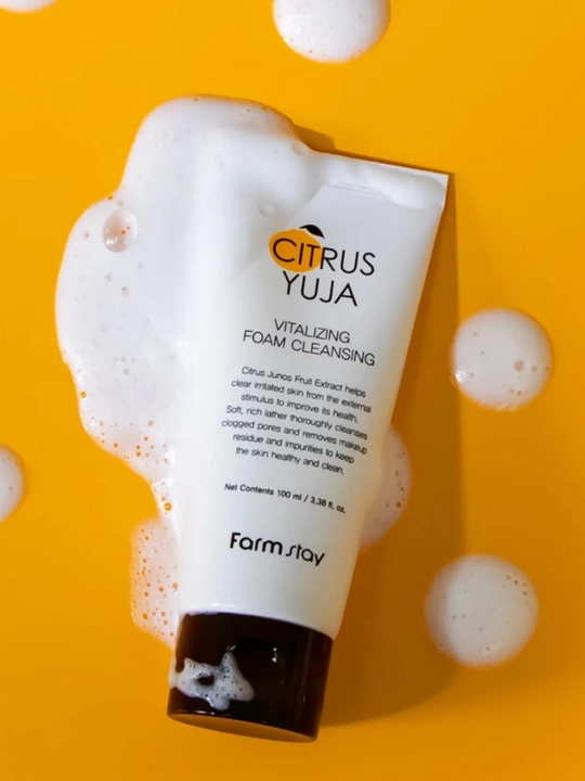 Кислородная пенка для очищения кожи FARM STAY O2 Premium Aqua Foam Cleansing, 100 мл