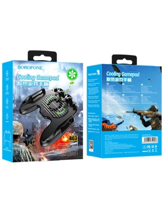 Игровой геймпад для смартфона с охлаждением Borofone BG3 Warrio - 