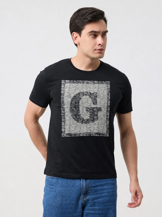 Erkaklar futbolkasi Garant GP120 G printli zamonaviy model