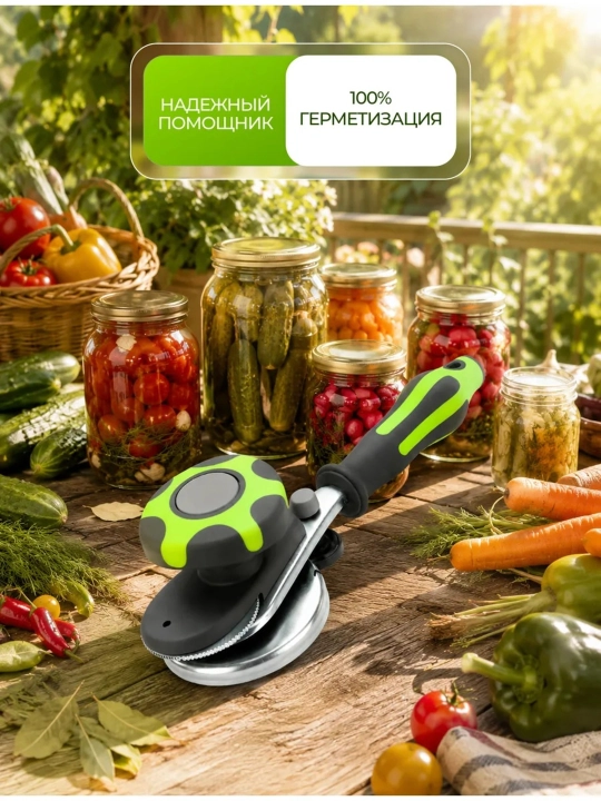 Щелчок, закаточная машинка, машинка закаточная автомат для консервирования банок