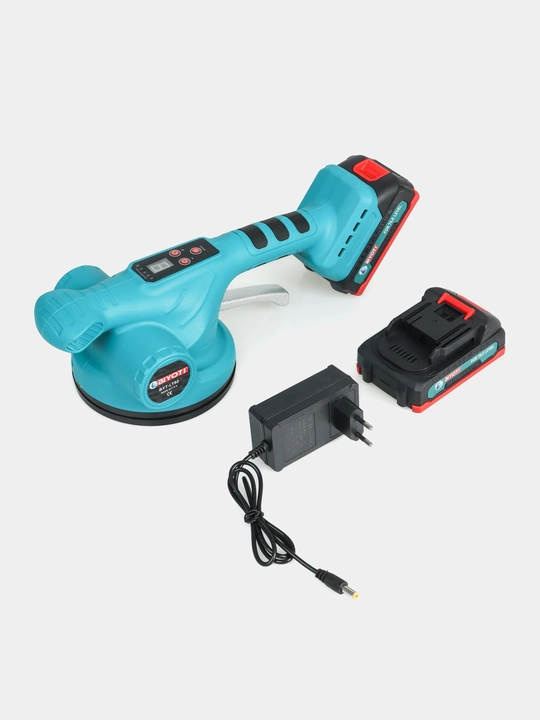 Вибратор для плитки аккумуляторный Biyoti BYT-LT02 20V, 150 кг, 9 режимов, с кейсом