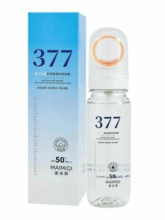 Спрей 3 в 1 для женщин и девушек, SPF 50+, увлажняющий и фиксирующий, 90 мл