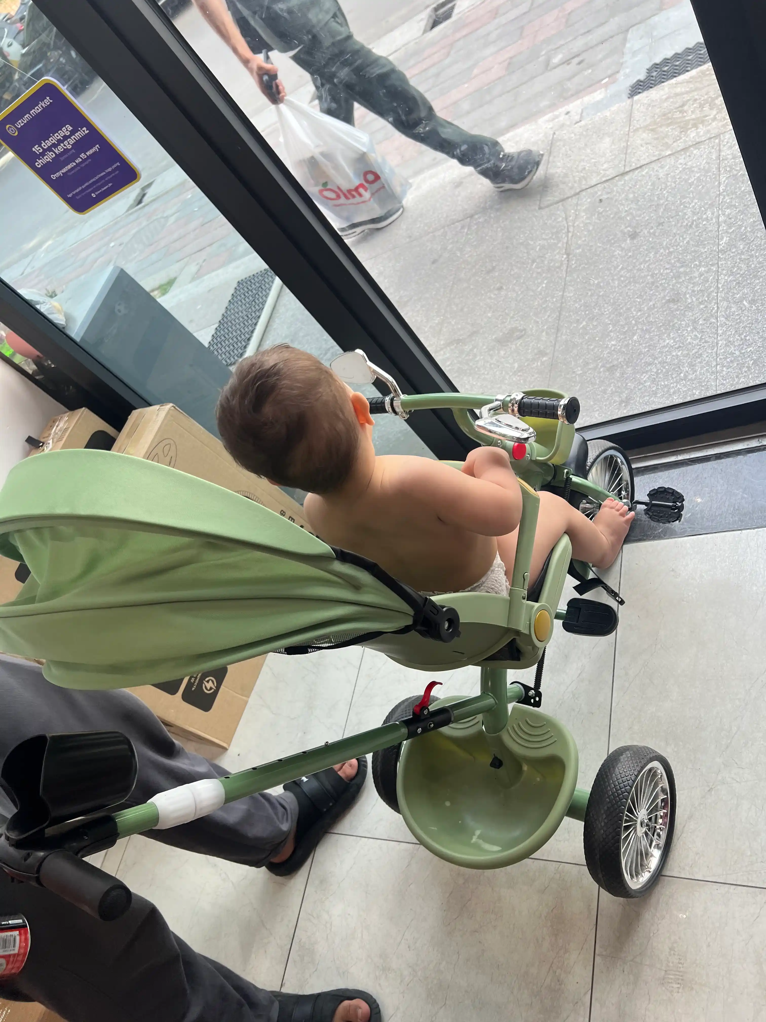Детская коляска - велосипед SmartRide Mama control, 3 в 1