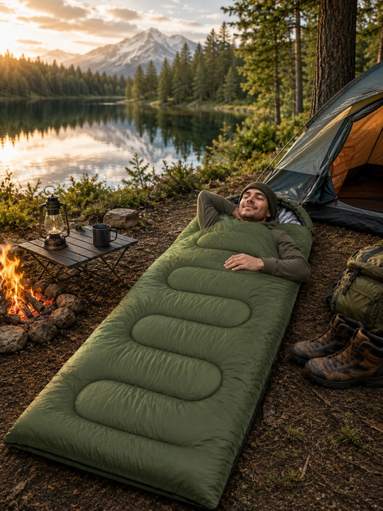 Спальный мешок для пикника и путешествий (Sleeping Bag) 200×80 см