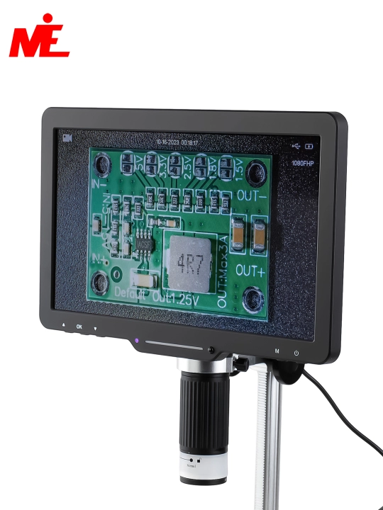 LP-101 10,1″ 1080P raqamli mikroskop LED yoritgichli