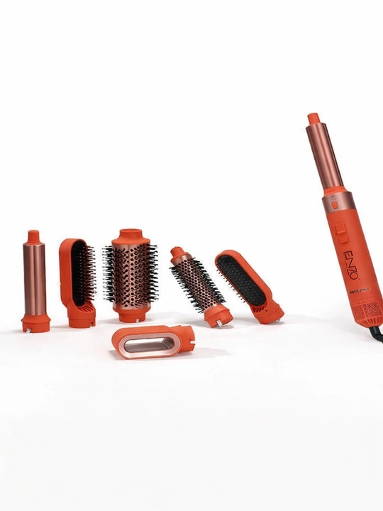 Fen stayler 6in1, ENZO, professional soch quritish vositasi ayollar uchun