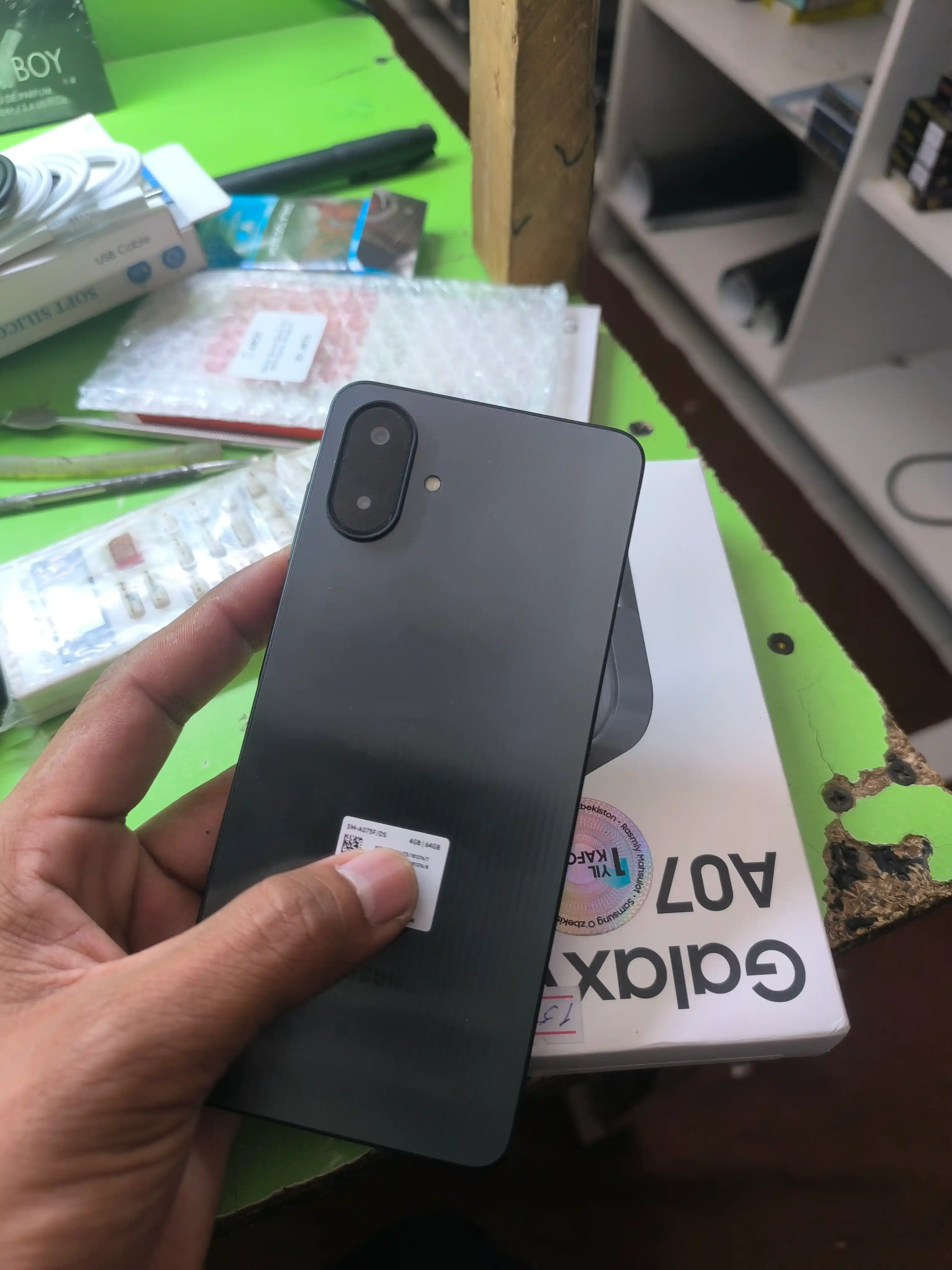 Смартфон Samsung Galaxy A07, 6.7" дюймовый дисплей, 90Hz, 50Мп камера, IP54 Защита