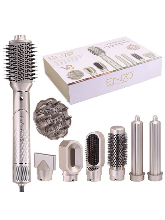 Fen stayler 6in1, ENZO V8, professional soch quritish vositasi ayollar uchun