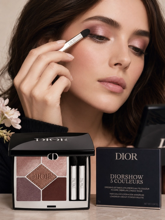 Universal ko‘z teni paletkasi, uzoq muddatli natija-Dior Diorshow 669 soft cashmere