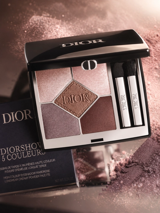 Universal ko‘z teni paletkasi, uzoq muddatli natija-Dior Diorshow 669 soft cashmere