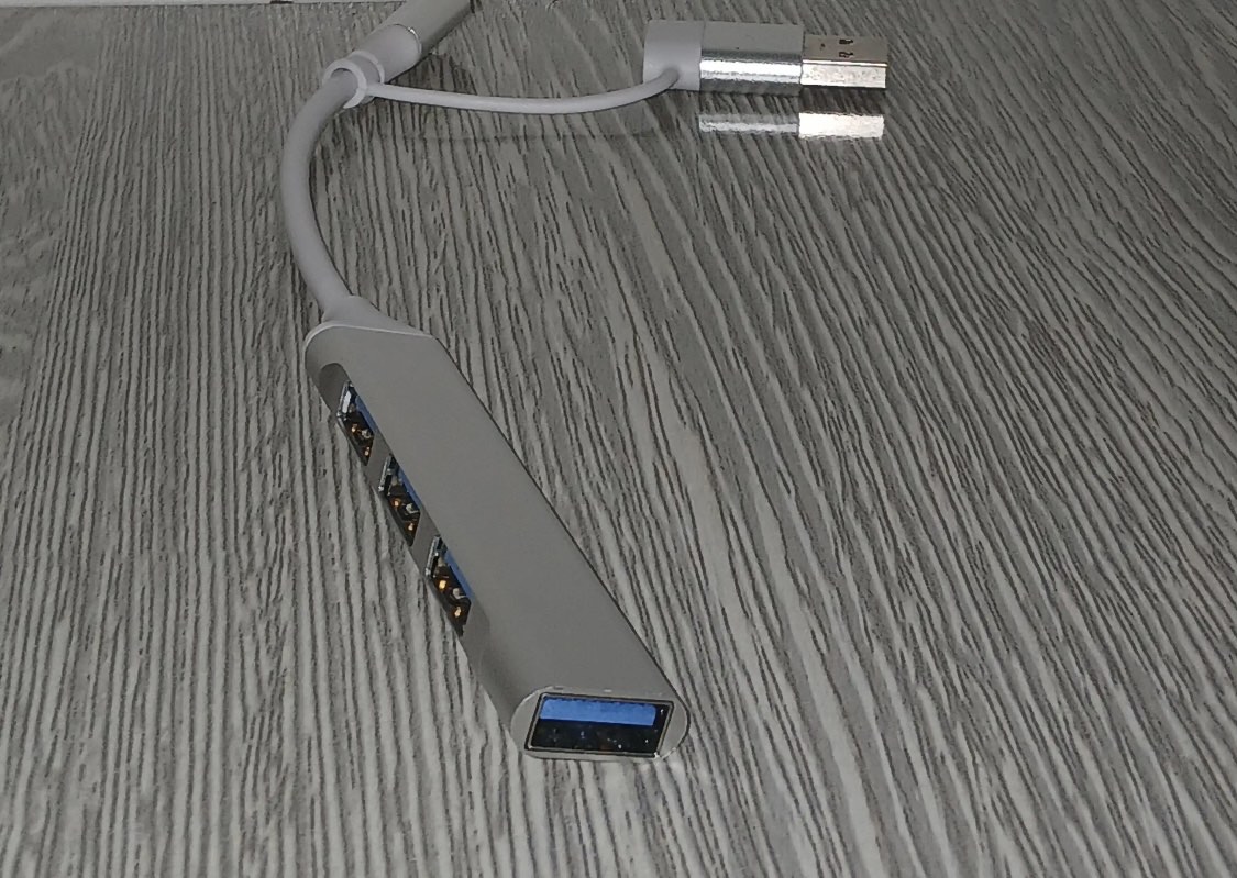 4-портовый USB HUB 3.0, адаптер Type-C, концентратор для компьютера, планшета и телефона