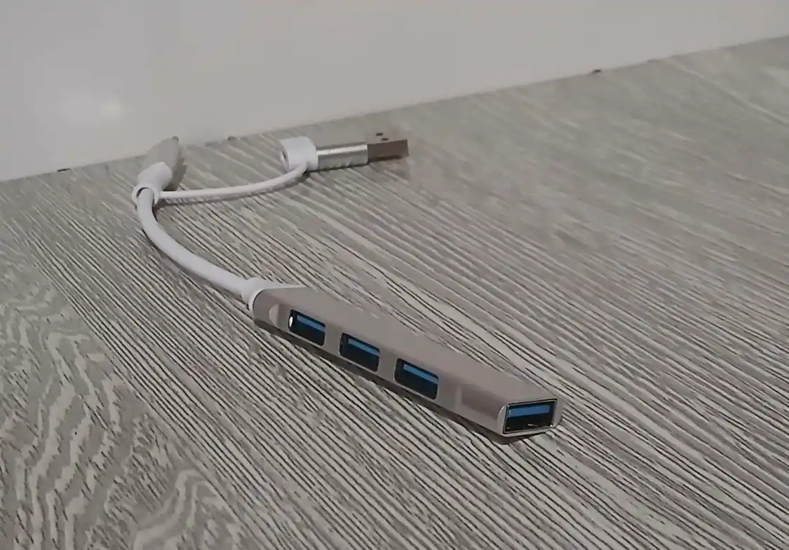 4-портовый USB HUB 3.0, адаптер Type-C, концентратор для компьютера, планшета и телефона