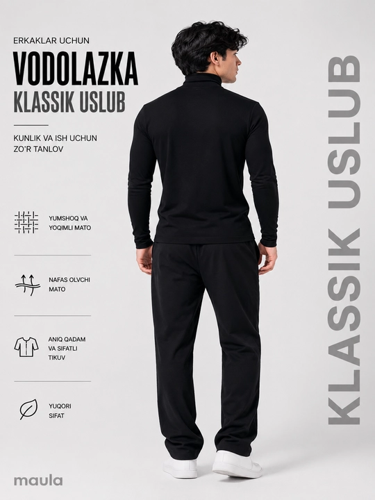 Erkaklar qora vodolazka Maula