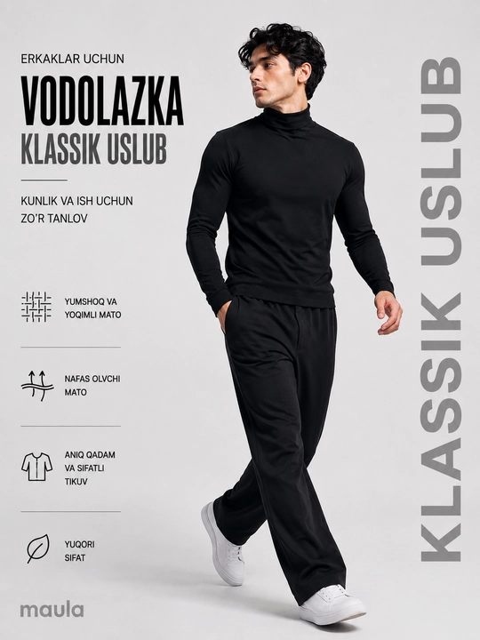 Erkaklar qora vodolazka Maula