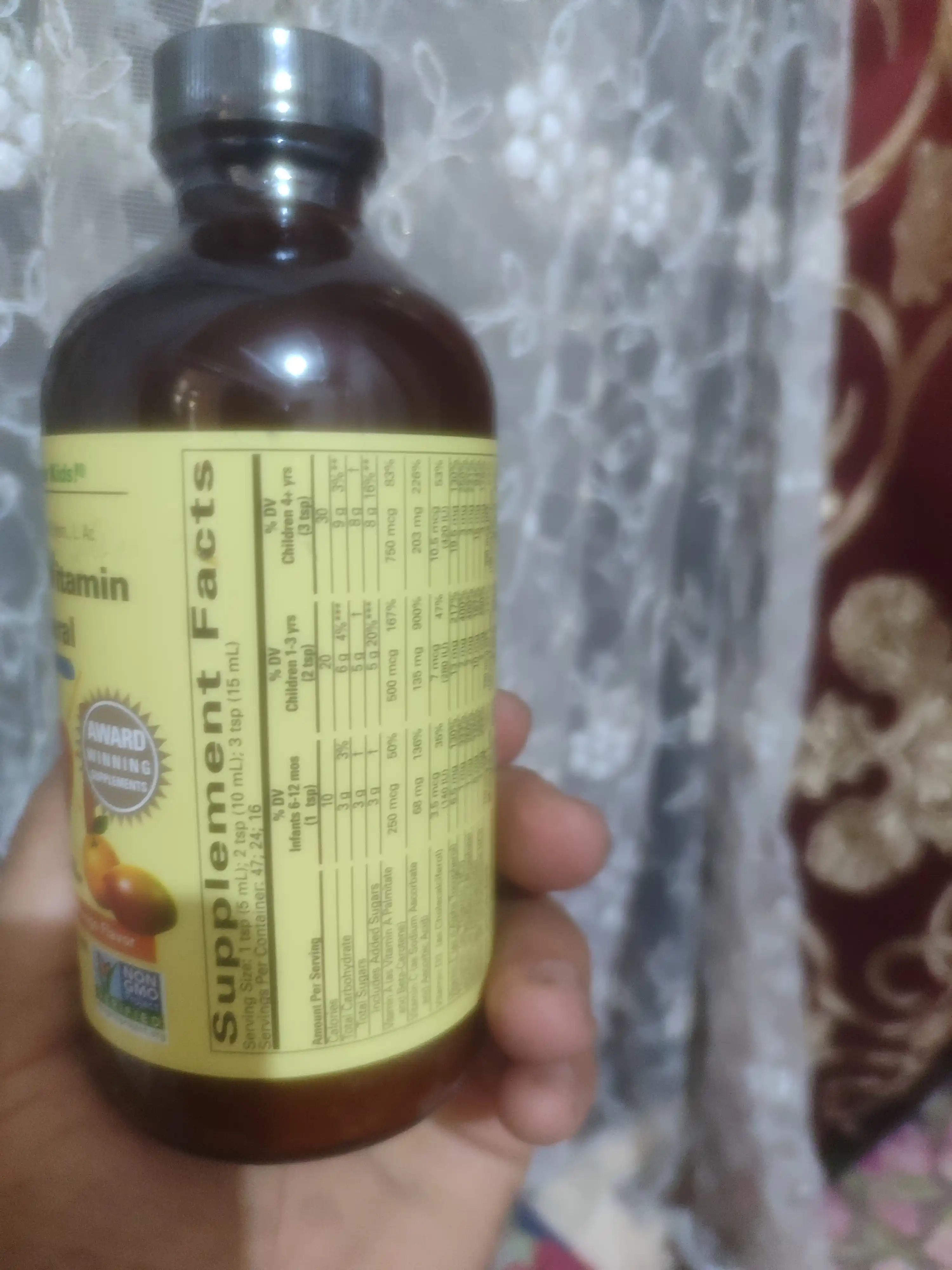 ChildLife Essentials Мультивитамины и минералы, натуральный вкус апельсина и манго, 237 мл