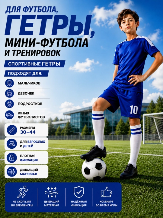 Bo‘lajak chempionlar uchun sport futbol getralari - 