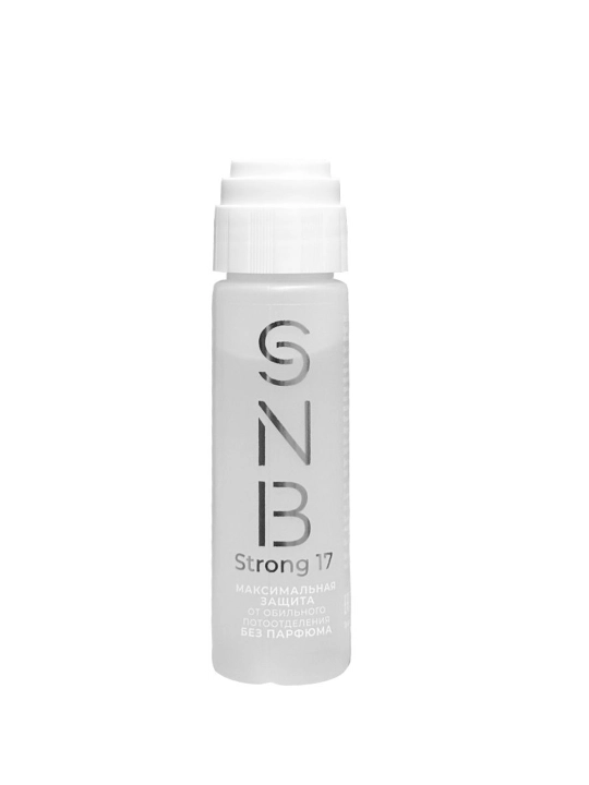 Antiperspirant SNB Strong 17%, 35 ml — kuchli terlash va hidga qarshi, barcha uchun