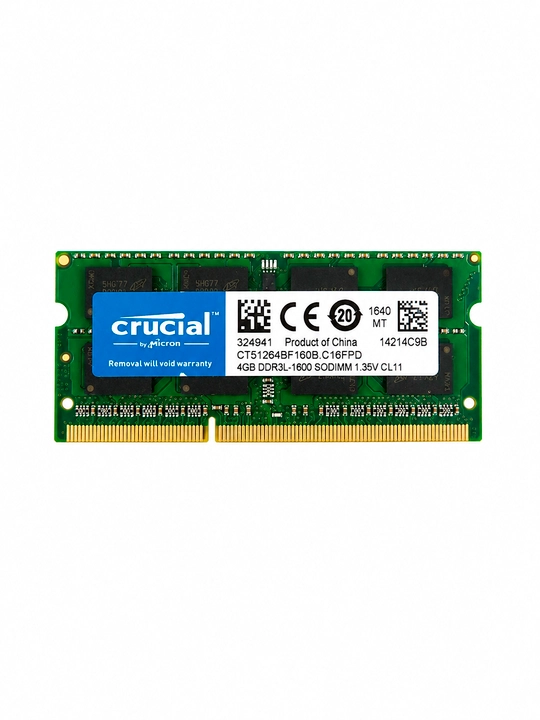 Оперативная память для ноутбука DDR3 SO-DIMM 4GB / 8GB 1333MHz–1600MHz