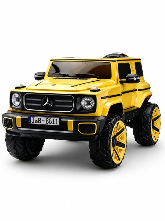 24V 4x4 bolalar elektromobili, 4 ta 550 motor, LED chiroq, Bluetooth, APP