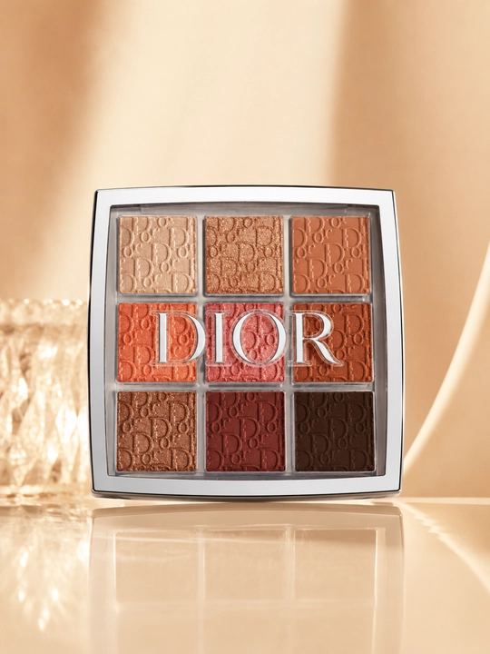 Палетка теней для век в тёплых оттенках для профессионального макияжа -Dior Eye Palette003