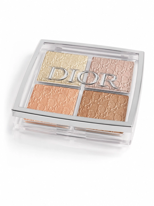Yuzni konturlash va yoritish uchun paletka,4 rangli -Dior backstage face palette 002 glitz