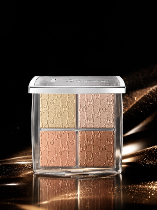 Yuzni konturlash va yoritish uchun paletka,4 rangli -Dior backstage face palette 002 glitz
