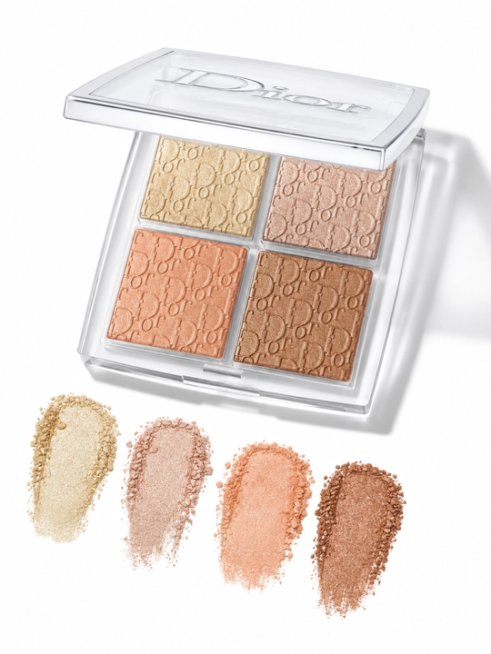 Yuzni konturlash va yoritish uchun paletka,4 rangli -Dior backstage face palette 002 glitz