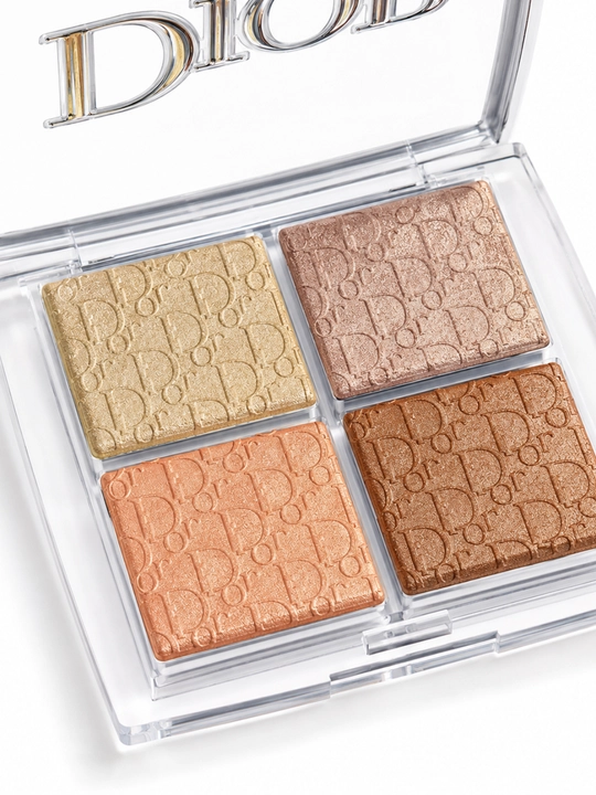 Yuzni konturlash va yoritish uchun paletka,4 rangli -Dior backstage face palette 002 glitz