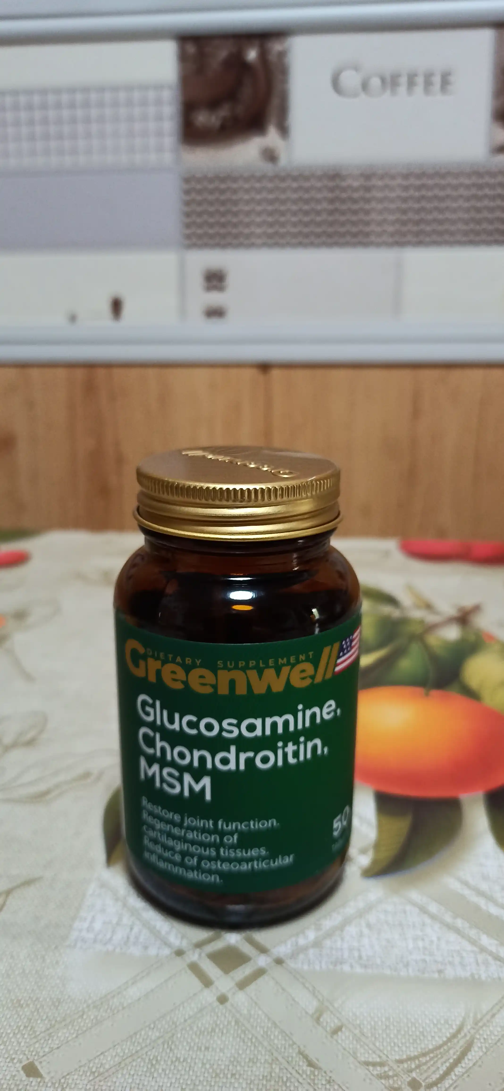 Greenwell Glucosamine, Chondroitin, MSM – здоровье суставов и подвижность