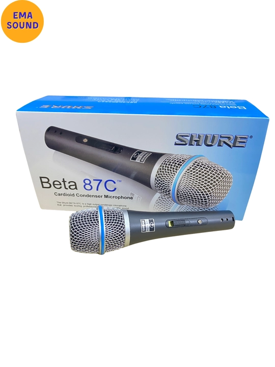 Shure BETA87C Professional dinamik mikrofon, kabelli mikrofon