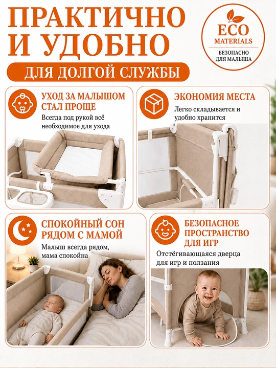 Детская кроватка, манеж, пеленальный столик, москитная сетка, игрушки, люлька