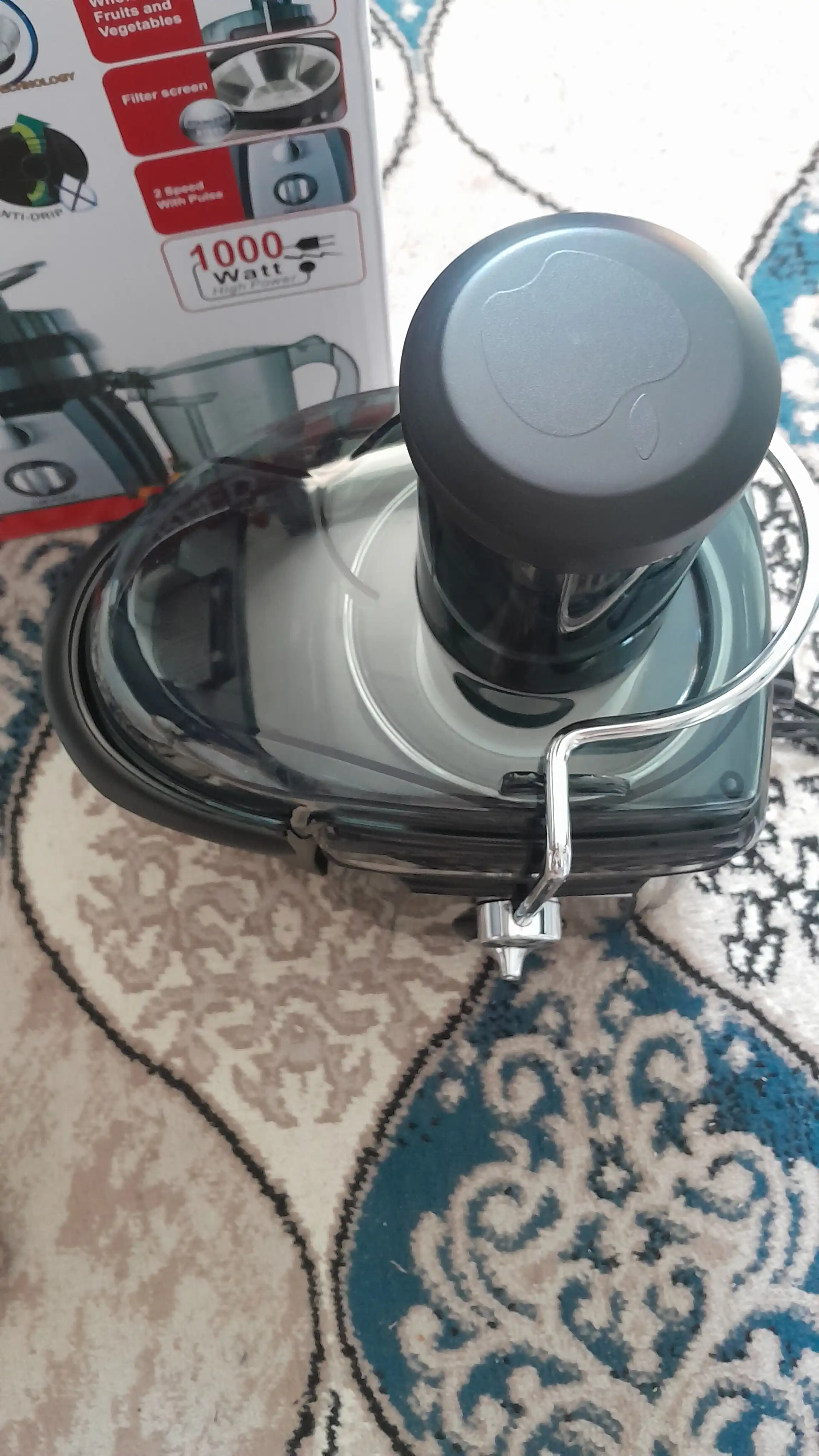 Elektr sharbat chiqargich, qattiq sabzavotlar uchun, oshxona kombayni 1000Vt, Nemis sifati