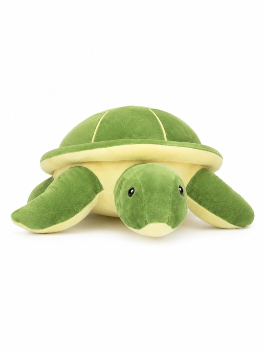 Katta yumshoq toshbaqa o‘yinchoq, yashil plush toshbaqa, sovg‘abop mayin o‘yinchoq - 