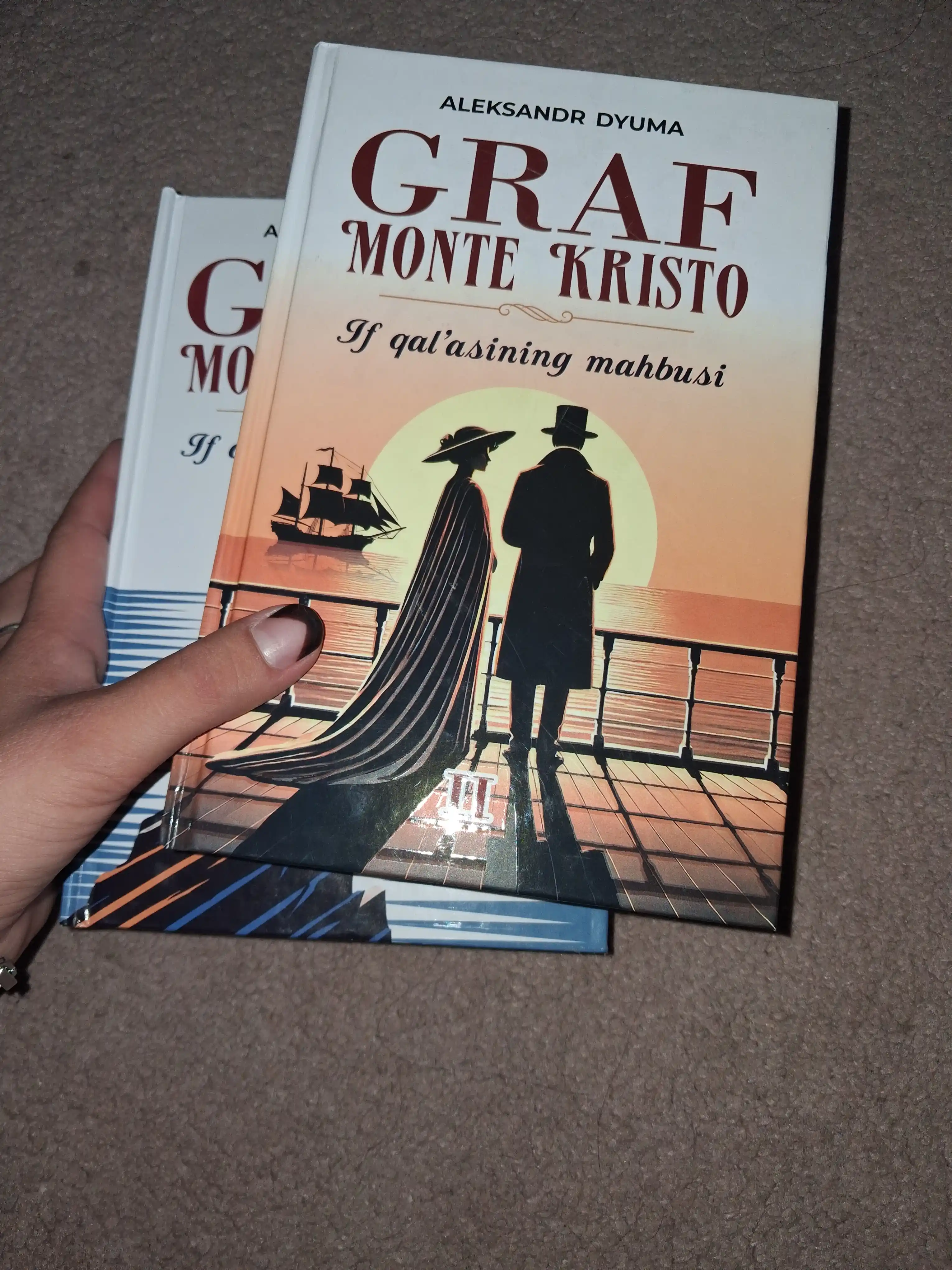 Aleksandr Dyuma: Graf Monti Kristo kitoblari