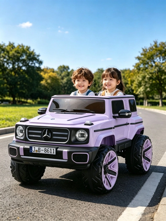 Детский электромобиль 24V 4WD, пульт управления, 2 места, EVA колёса