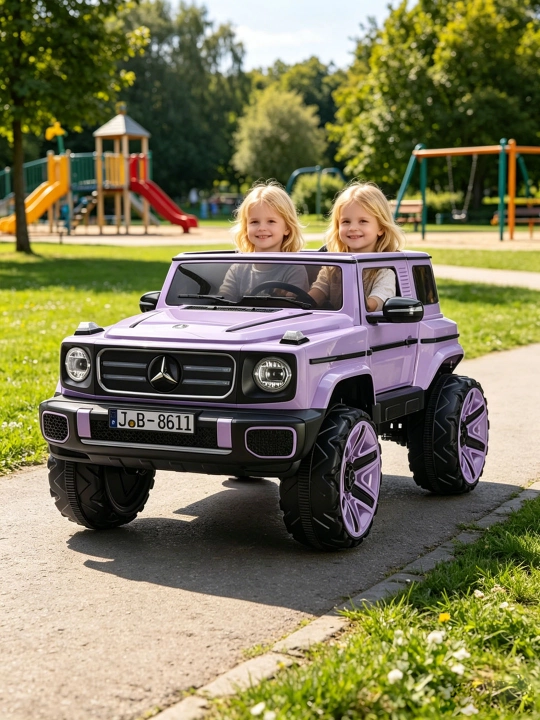 Детский электромобиль 24V 4WD, пульт управления, 2 места, EVA колёса