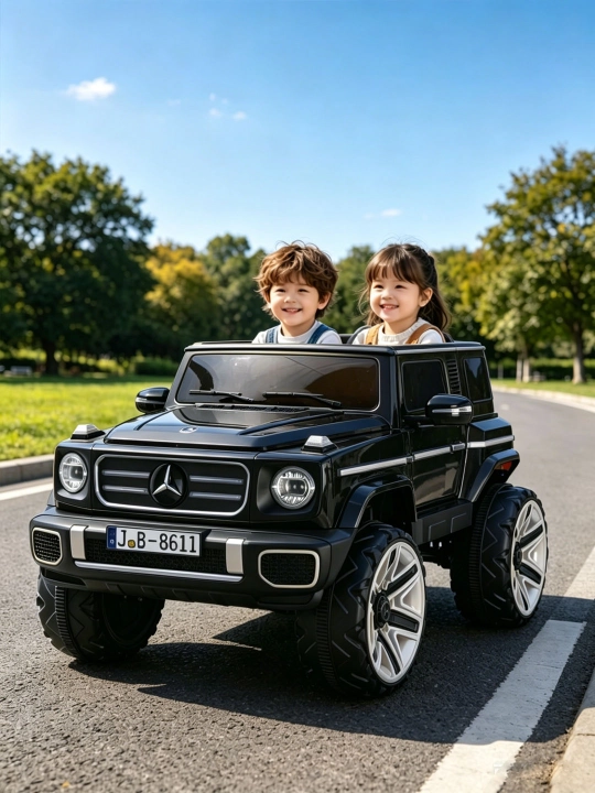 Детский электромобиль 24V 4WD, пульт управления, 2 места, EVA колёса