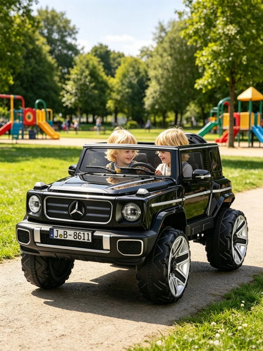 Детский электромобиль 24V 4WD, пульт управления, 2 места, EVA колёса